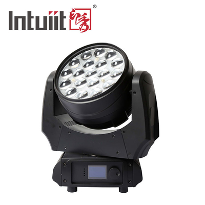 RGBW 4 In 1 Led Beam Wash Moving Head Light Zoom 5 - 60 Degree 19x10W